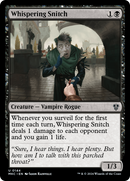 Whispering Snitch (MKC-144)  - Murders at Karlov Manor Commander