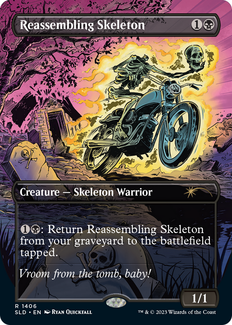 Reassembling Skeleton (SLD-1406)  - Secret Lair Drop (Borderless)