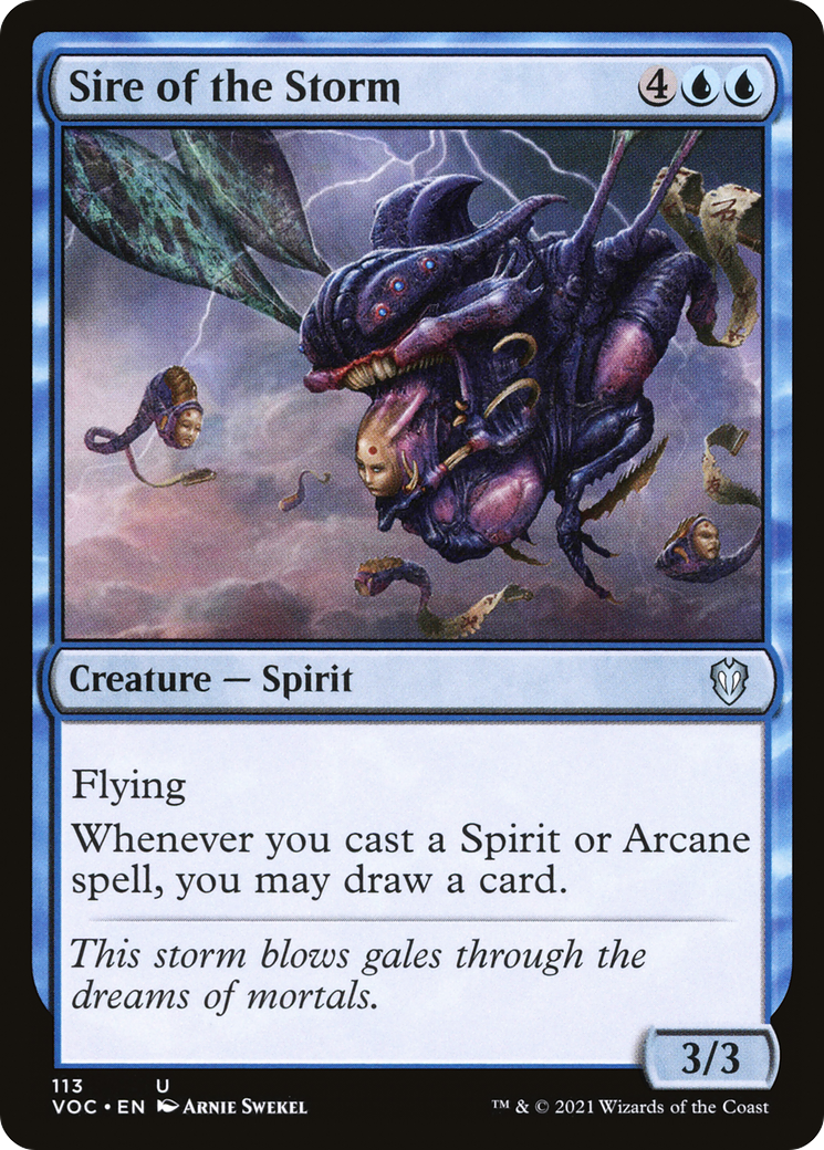 Sire of the Storm (VOC-113)  - Crimson Vow Commander