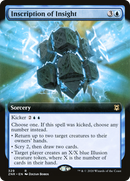 Inscription of Insight (Extended Art) (ZNR-329)  - Zendikar Rising