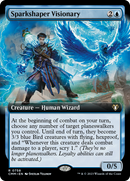 Sparkshaper Visionary (Extended Art) (CMM-758)  Foil - Commander Masters: (Extended Art)