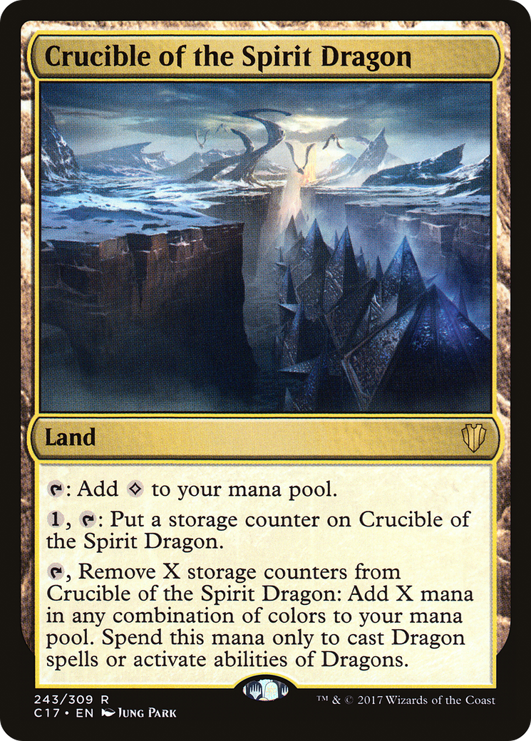 Crucible of the Spirit Dragon (C17-243)  - Commander 2017