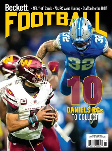 Beckett Football Monthly Price Guide August 2025