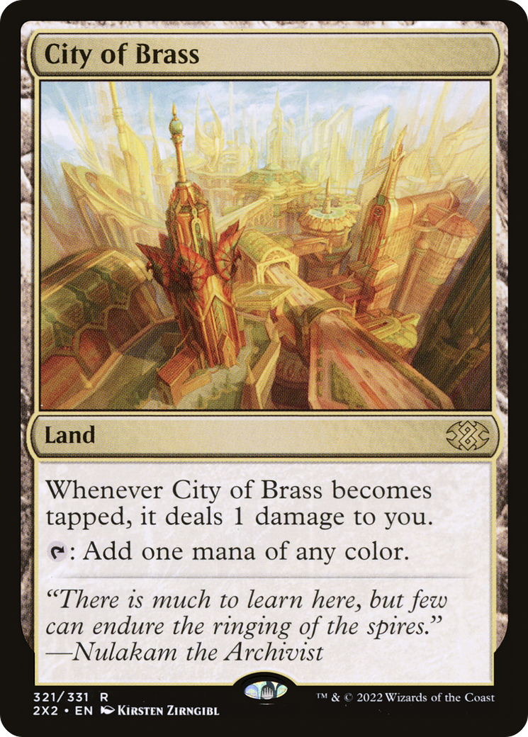 City of Brass (2X2-321)  - Double Masters 2022