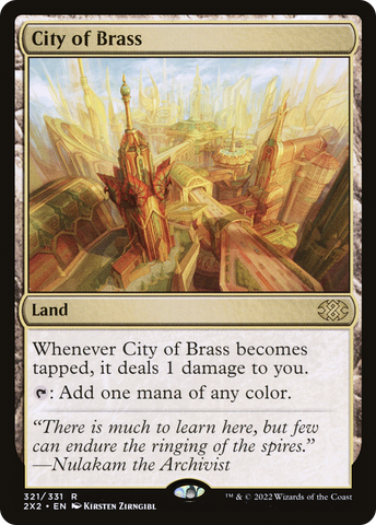 City of Brass (2X2-321)  - Double Masters 2022