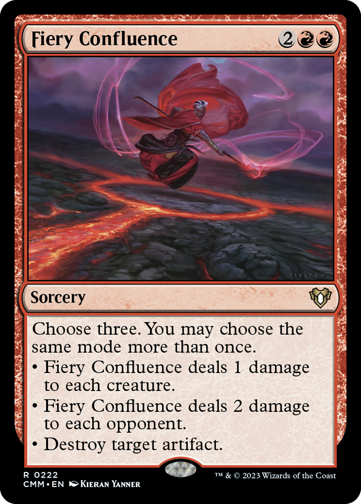 Fiery Confluence (CMM-222)  - Commander Masters