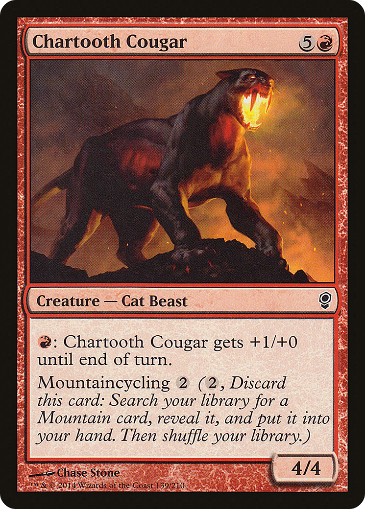 Chartooth Cougar (CNS-139)  Foil - Conspiracy