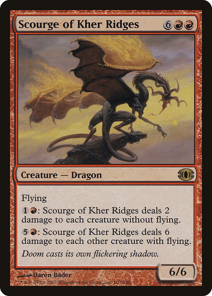 Scourge of Kher Ridges (FUT-107)  - Future Sight