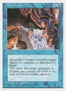 Hurkyl's Recall (4ED-077)  - Fourth Edition