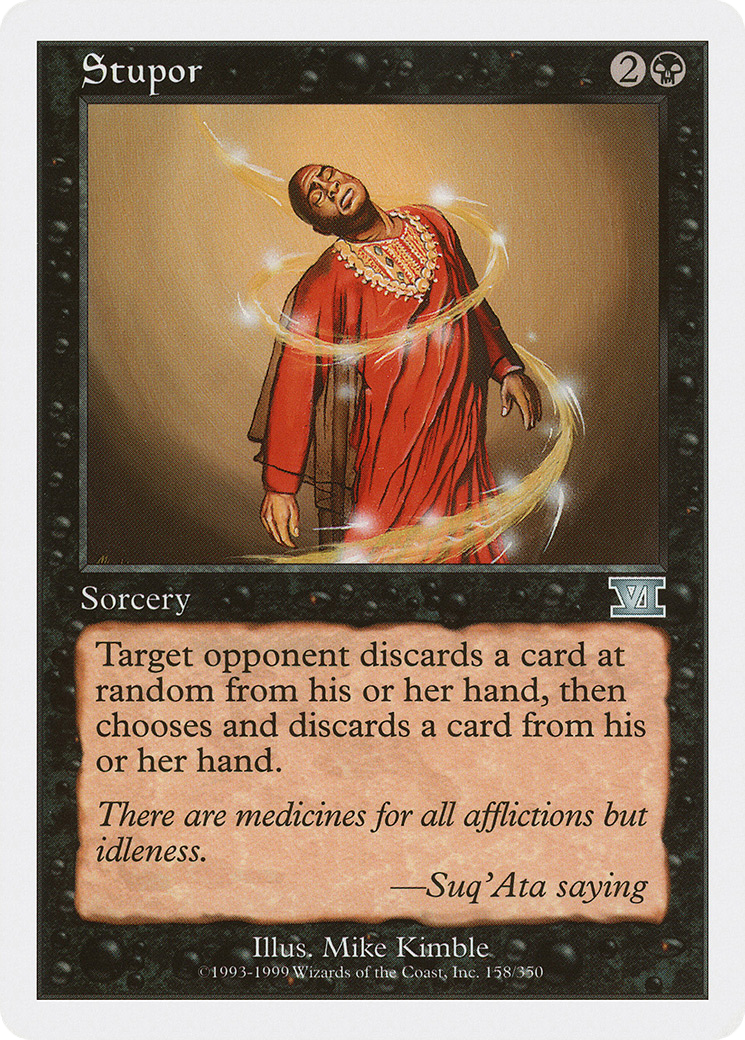 Stupor (6ED-158)  - Classic Sixth Edition