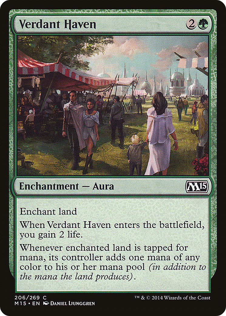 Verdant Haven (M15-206)  - Magic 2015
