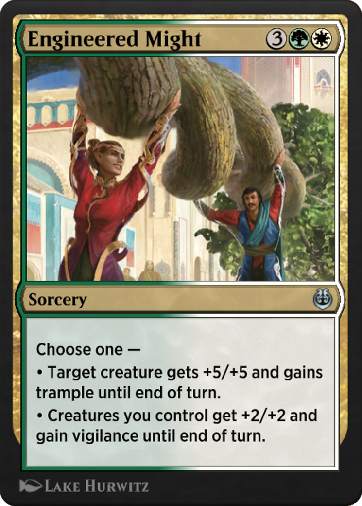 Engineered Might (KLR-195)  - Kaladesh Remastered
