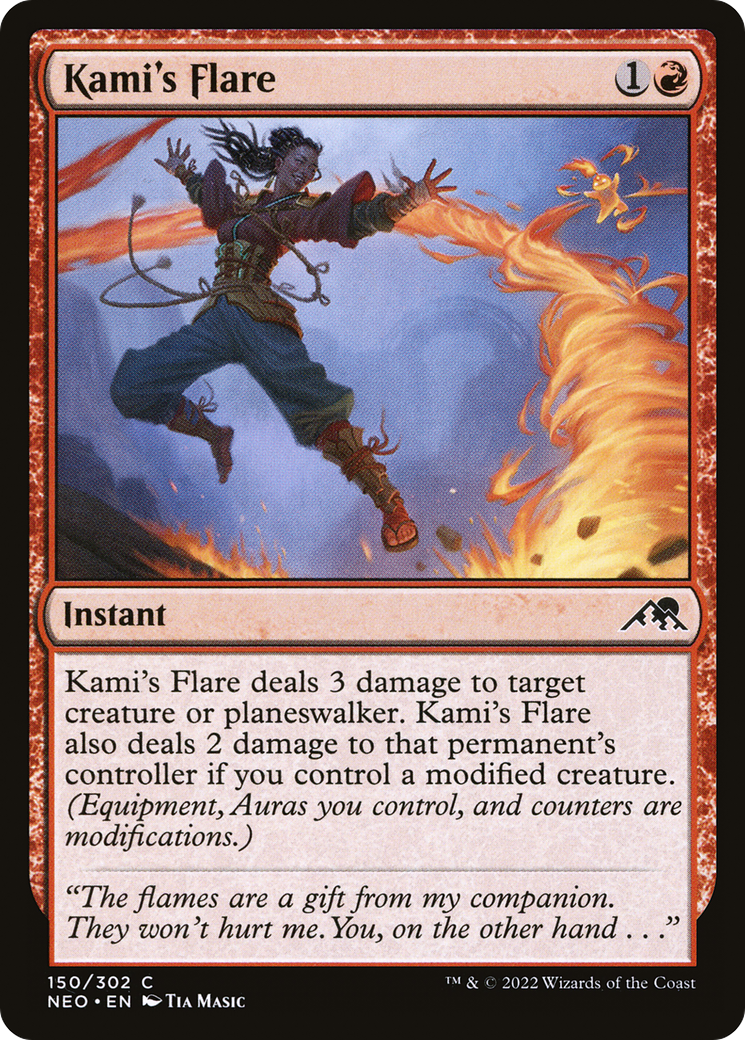 Kami's Flare (NEO-150)  - Kamigawa: Neon Dynasty