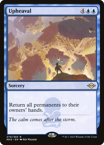 Upheaval (MH2-270) - Modern Horizons 2 Etched Foil