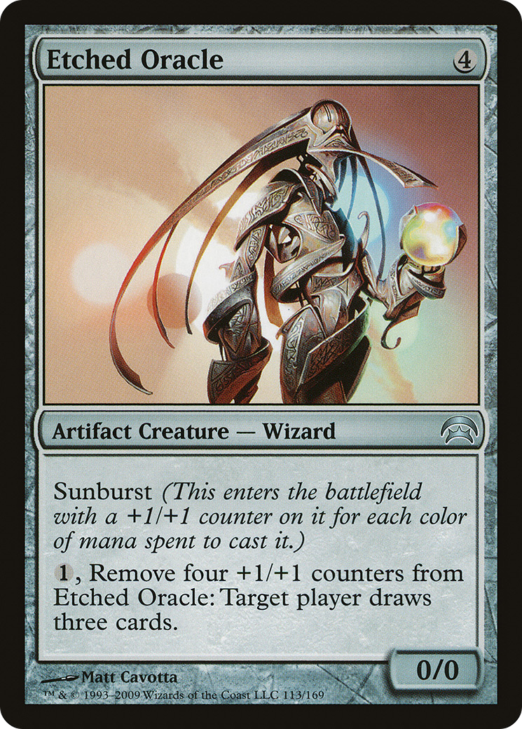 Etched Oracle (HOP-113)  - Planechase