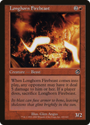 Longhorn Firebeast (TOR-103)  Foil - Torment
