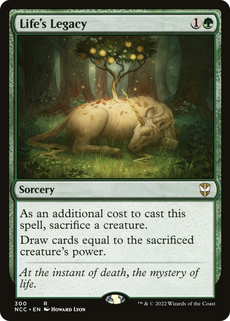 Life's Legacy (NCC-300)  - New Capenna Commander