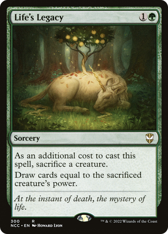 Life's Legacy (NCC-300)  - New Capenna Commander
