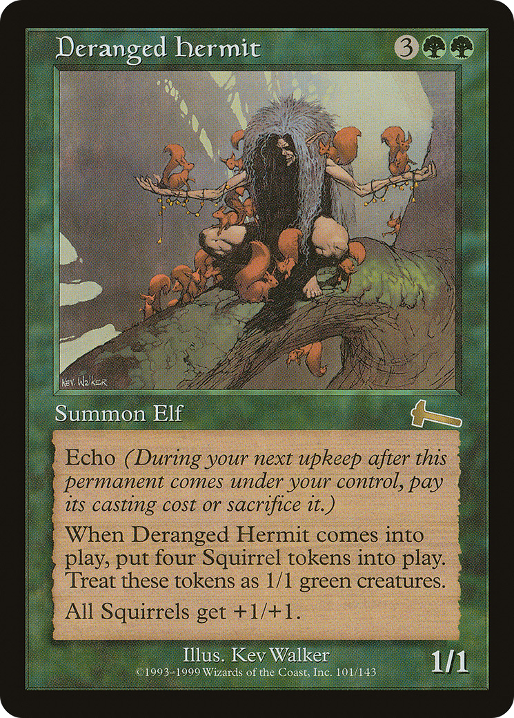Deranged Hermit (ULG-101)  - Urza's Legacy