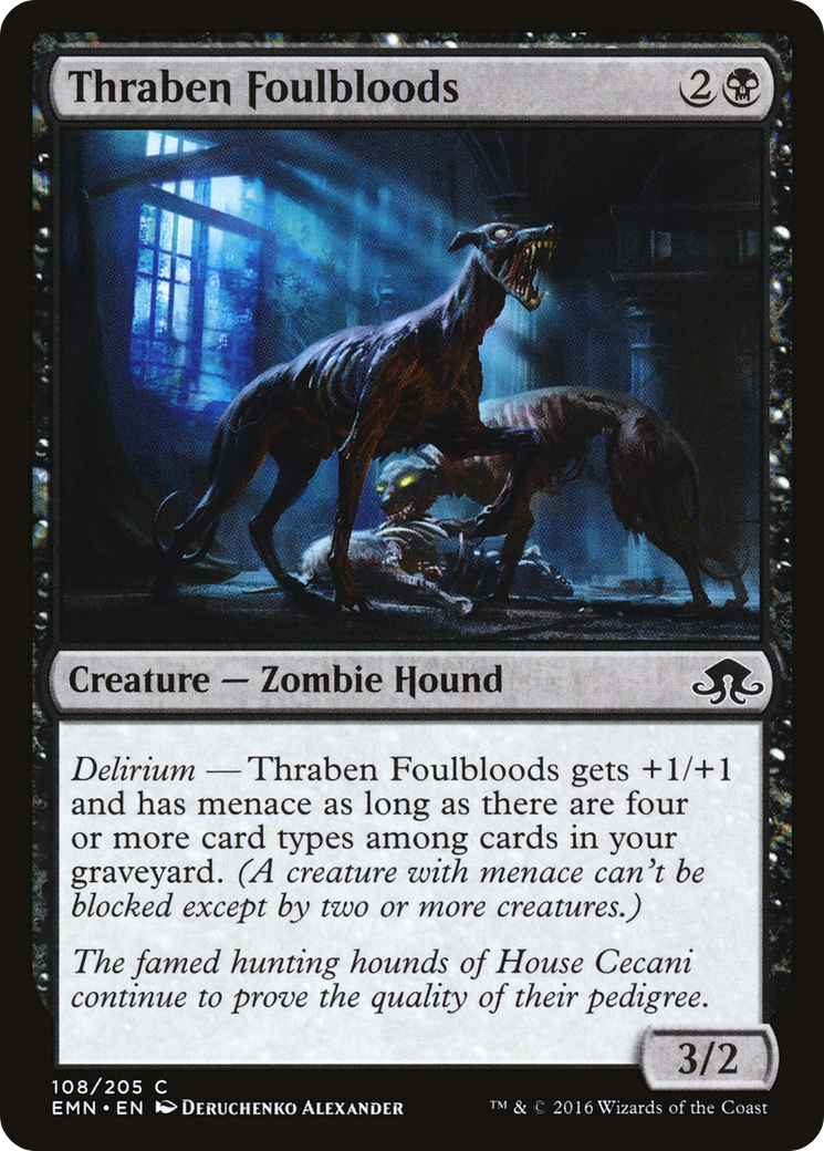 Thraben Foulbloods (EMN-108)  Foil - Eldritch Moon