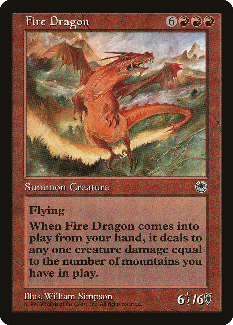 Fire Dragon (POR-)  - Portal