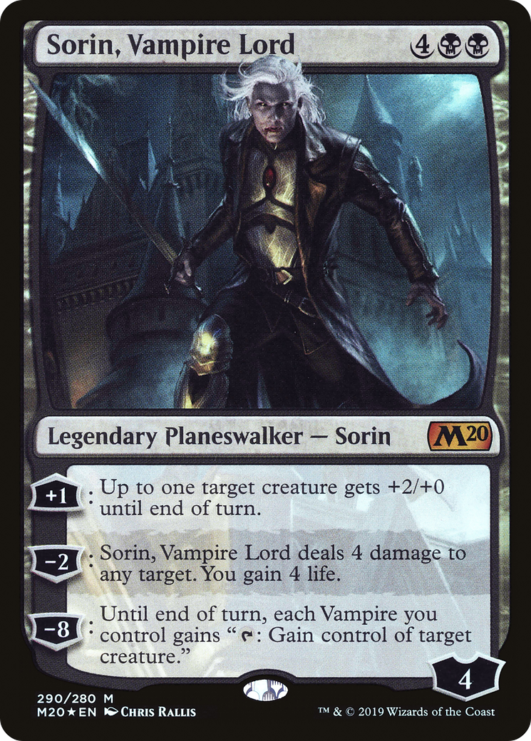 Sorin, Vampire Lord (M20-290)  Foil - Core Set 2020