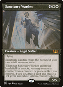 Sanctuary Warden (Showcase) (Foil Etched) (SNC-443)  Foil - Streets of New Capenna: (Showcase)