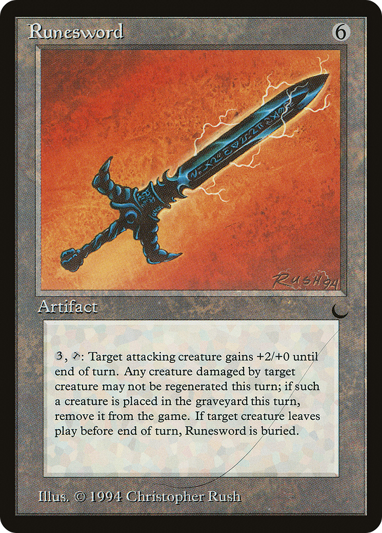 Runesword (DRK-107†) - The Dark