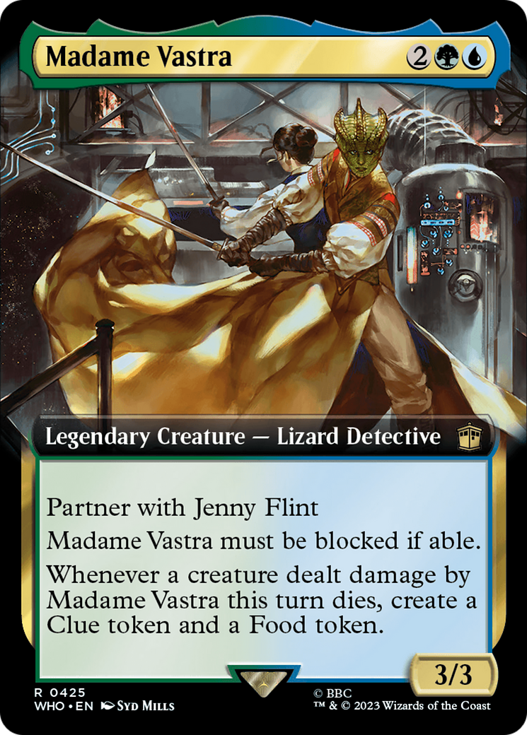 Madame Vastra (Extended Art) (WHO-425)  Foil - Doctor Who: (Extended Art)