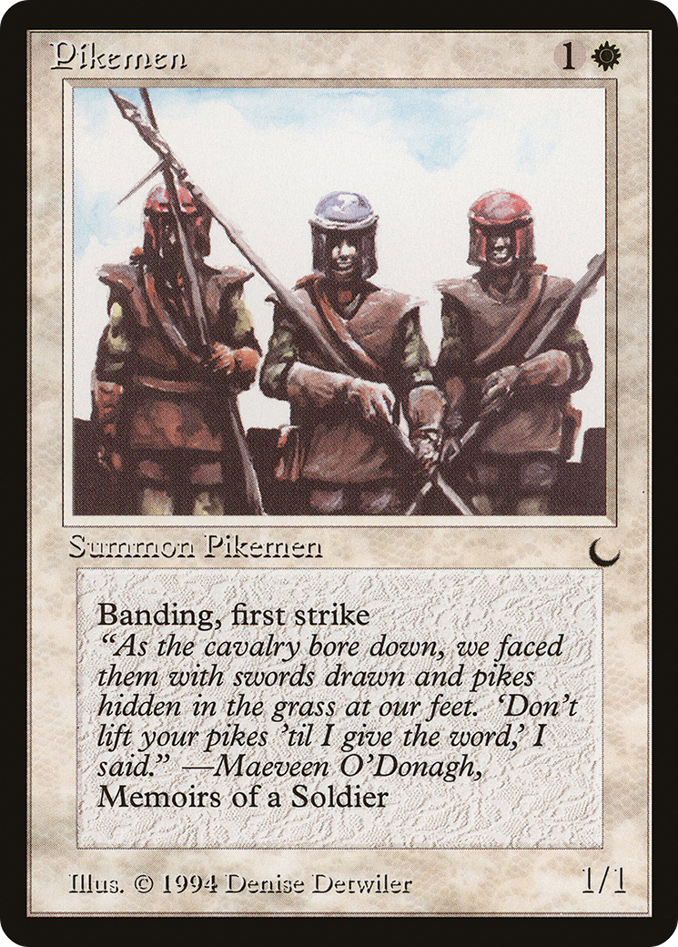 Pikemen (DRK-)  - The Dark