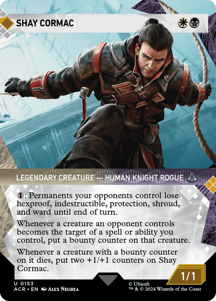 Shay Cormac (Showcase) (ACR-153)  Foil - Assassin's Creed: (Showcase) (Borderless)