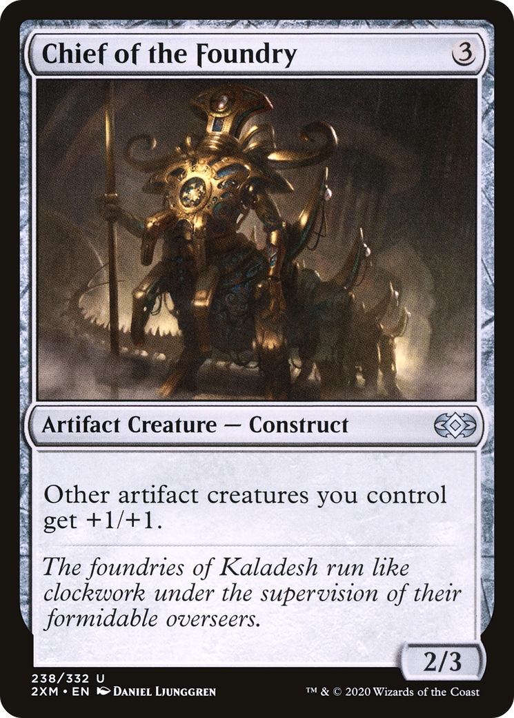 Chief of the Foundry (2XM-238)  - Double Masters