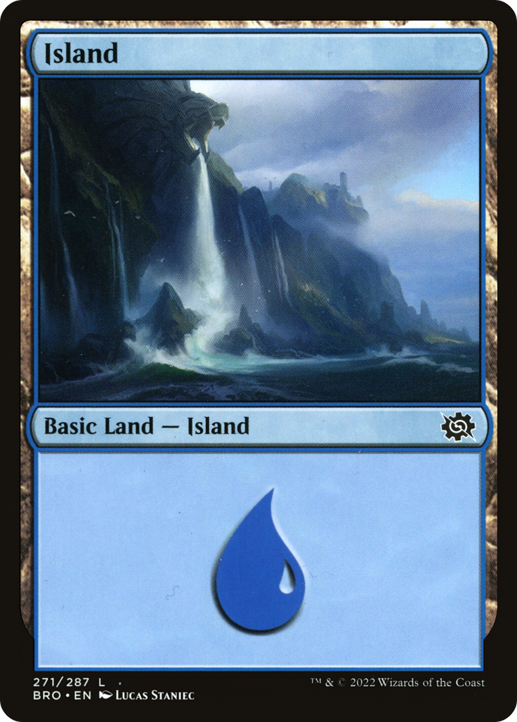 Island (271) (BRO-271)  Foil - The Brothers' War