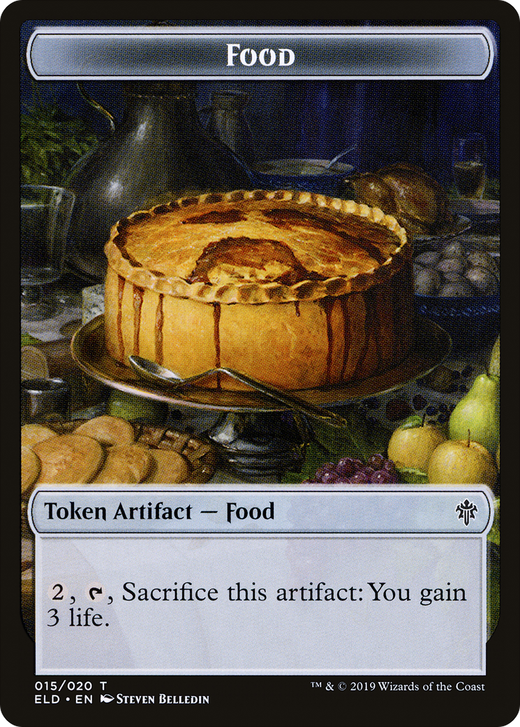 Food (TELD-015)  Foil - Throne of Eldraine Tokens