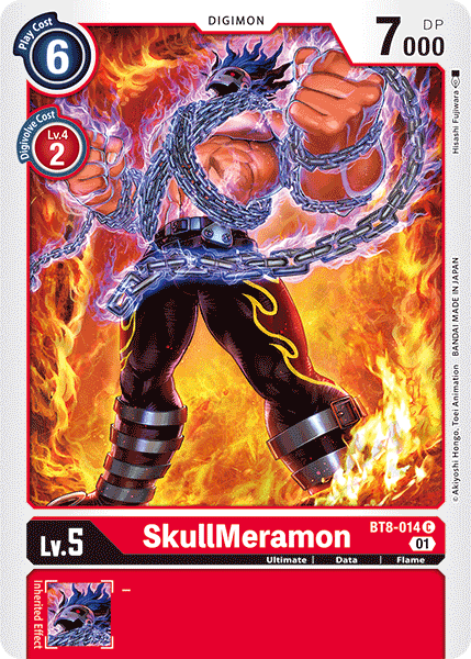 SkullMeramon [BT8-014] [New Awakening]