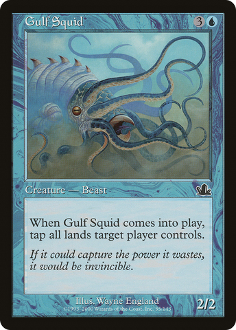 Gulf Squid (PCY-035) - Prophecy Foil