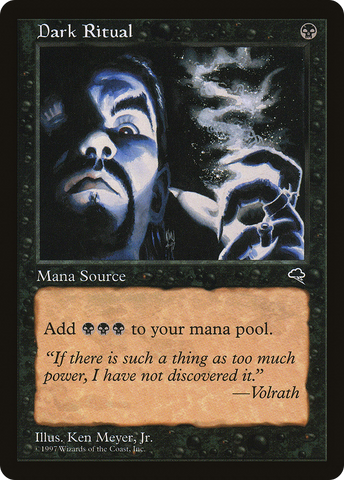 Dark Ritual (TMP-118)  - Tempest