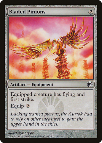 Bladed Pinions (SOM-140)  Foil - Scars of Mirrodin