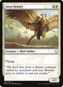 Aven Sentry (DOM-003)  Foil - Dominaria