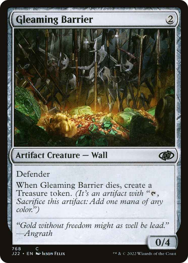 Gleaming Barrier (J22-768)  - Jumpstart 2022