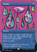 Ponder (SLC-2007)  Foil - Secret Lair Countdown Kit (Borderless)