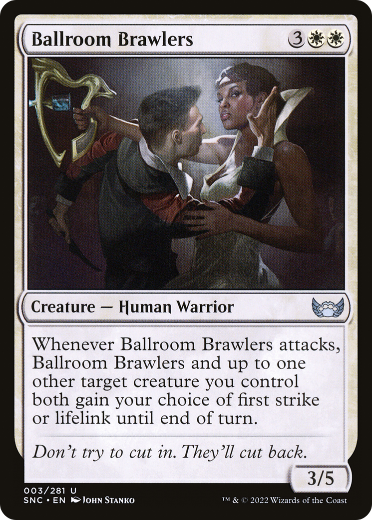 Ballroom Brawlers (SNC-003)  Foil - Streets of New Capenna