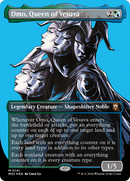 Omo, Queen of Vesuva (Borderless) (Ripple Foil) (M3C-141)  Foil - Modern Horizons 3 Commander