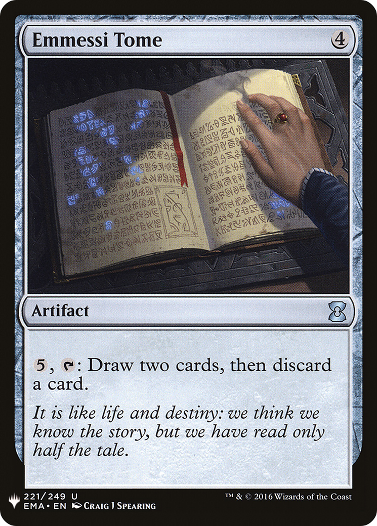 Emmessi Tome (LIST-221)  - The List