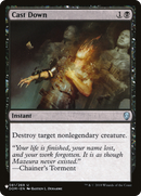 Cast Down (LIST-081/269)  - The List