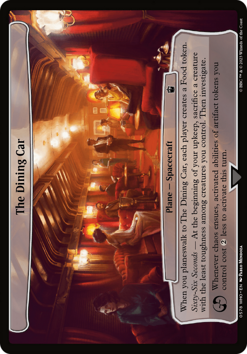 The Dining Car (WHO-578)  - Doctor Who