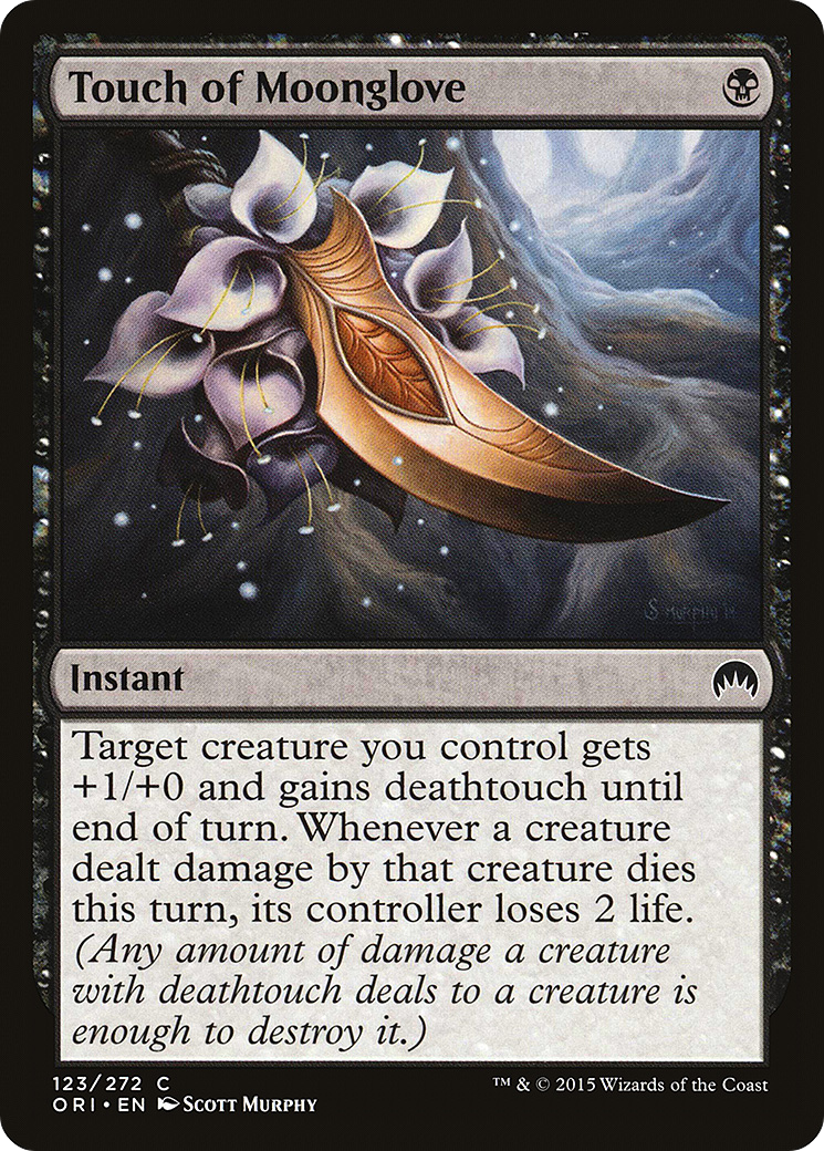 Touch of Moonglove (ORI-123)  - Magic Origins