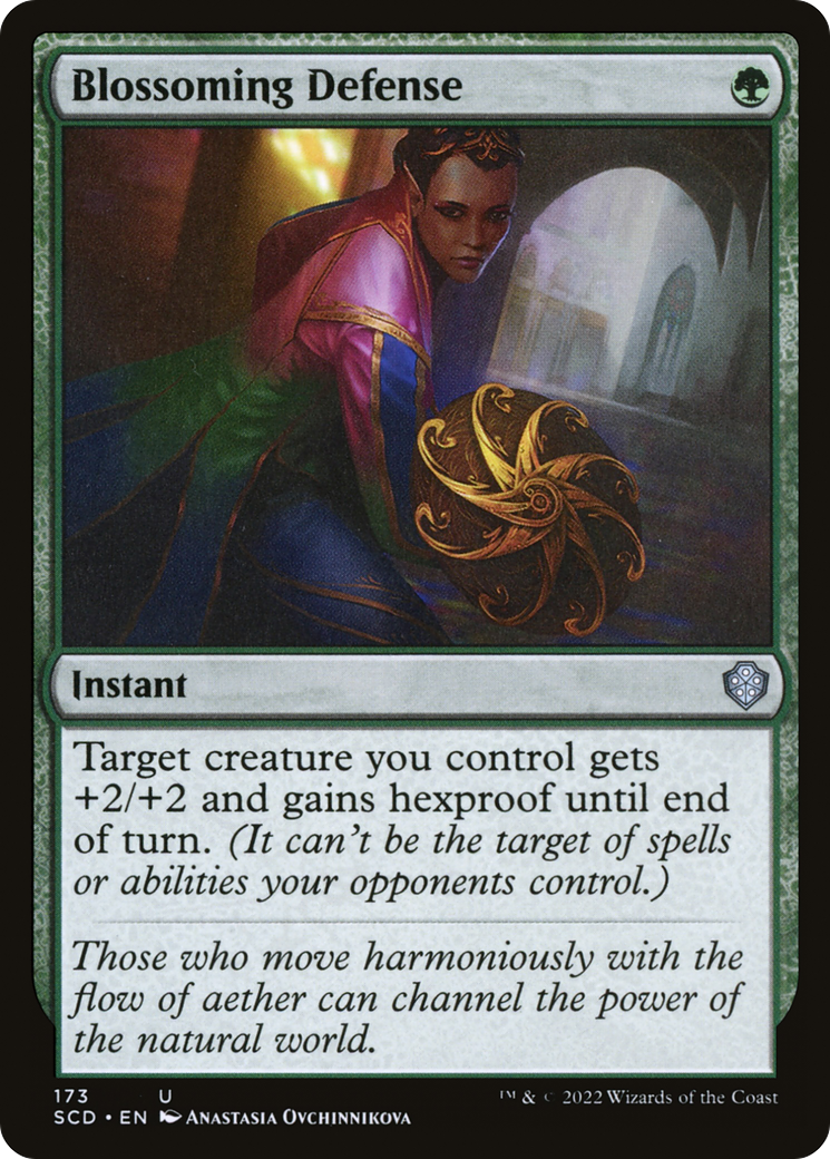 Blossoming Defense (SCD-173)  - Starter Commander Decks