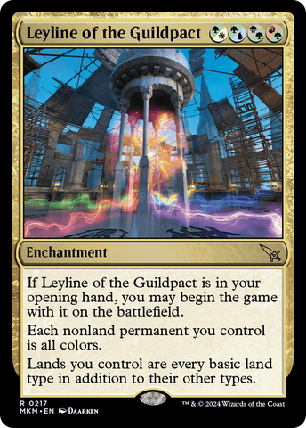 Leyline of the Guildpact (MKM-217)  Foil - Murders at Karlov Manor