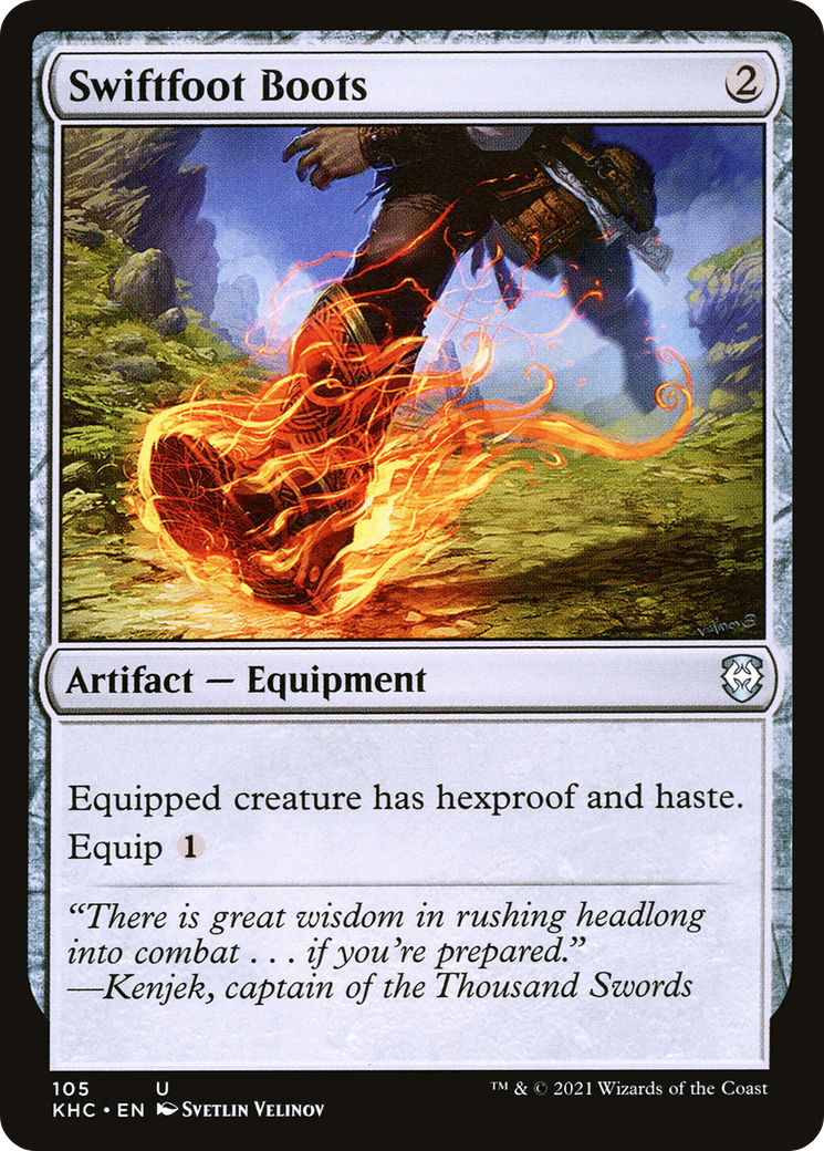 Swiftfoot Boots (KHC-105)  - Kaldheim Commander